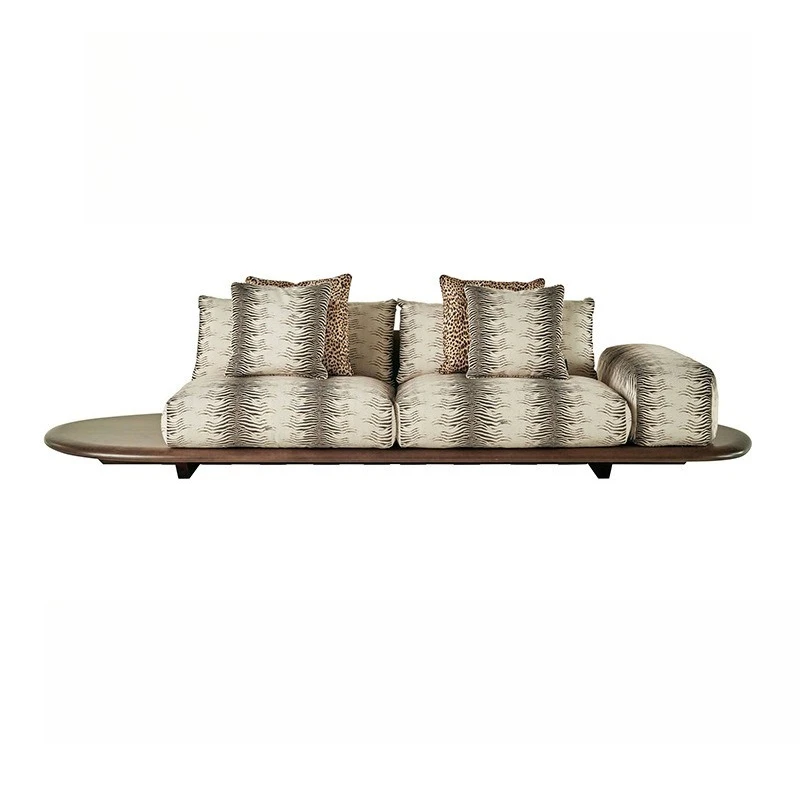 

Solid wood furniture, living room high-end solid wood sofa