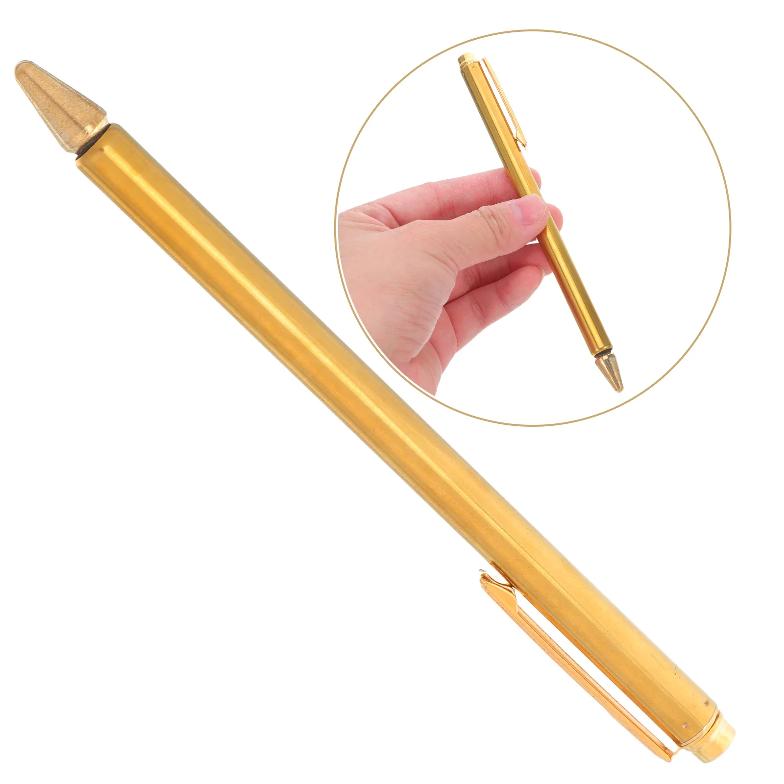 ทองแดงเสาอากาศไม้บรรทัดสมบัติ Divining Rods Dowsing Rods Divination เครื่องมือ Water Locator โลหะ