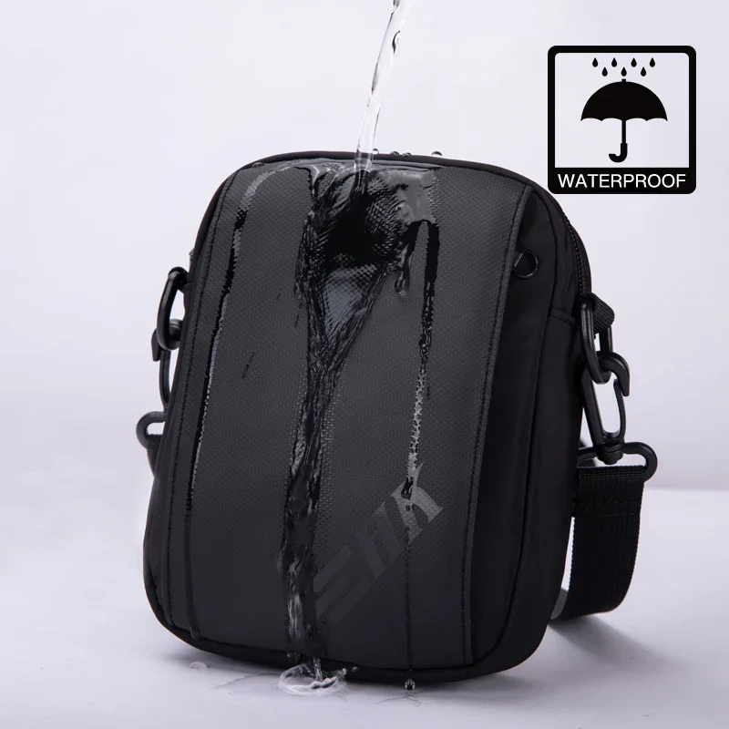 Hcankcan-Bolso de hombro para hombre y mujer, bolsa de pecho para teléfono, impermeable, Mini bandolera