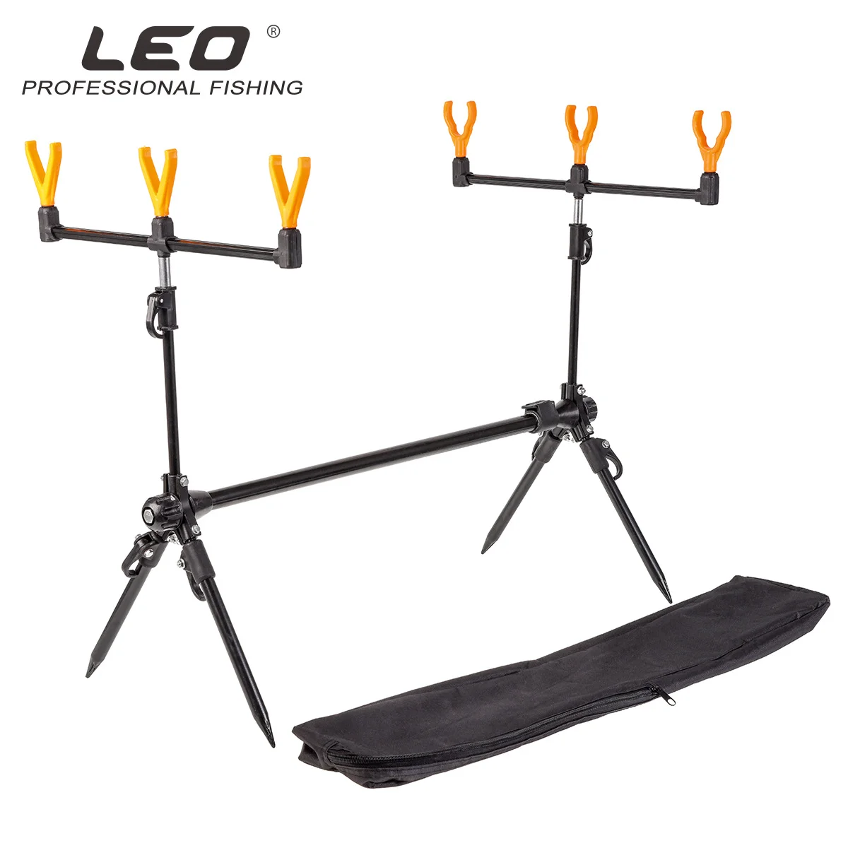 

Fishing Rod Holder Foldable 4 Foots Carp Bracket High Carbon Rod Support Frame Sea Fishing Bracket Telescopic Fishing Rod Holder