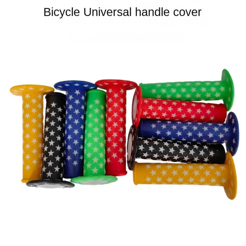 1Pair Rubber Bicycle Handlebar Grips New 5 Colors Anti-slip Handle Grip Bicycle Parts