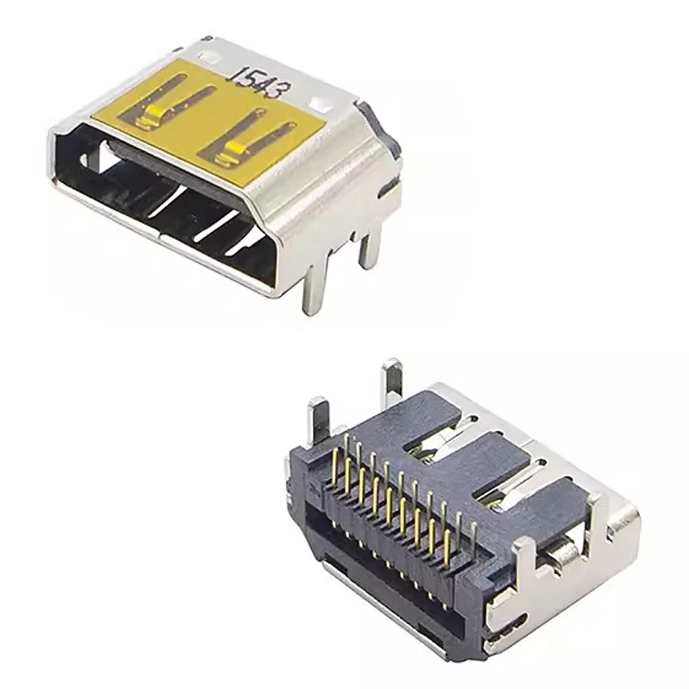 

High Definition Interface HDMI Connector 2HE1509-000111 Socket 19P Computer Female PCB Repair Parts