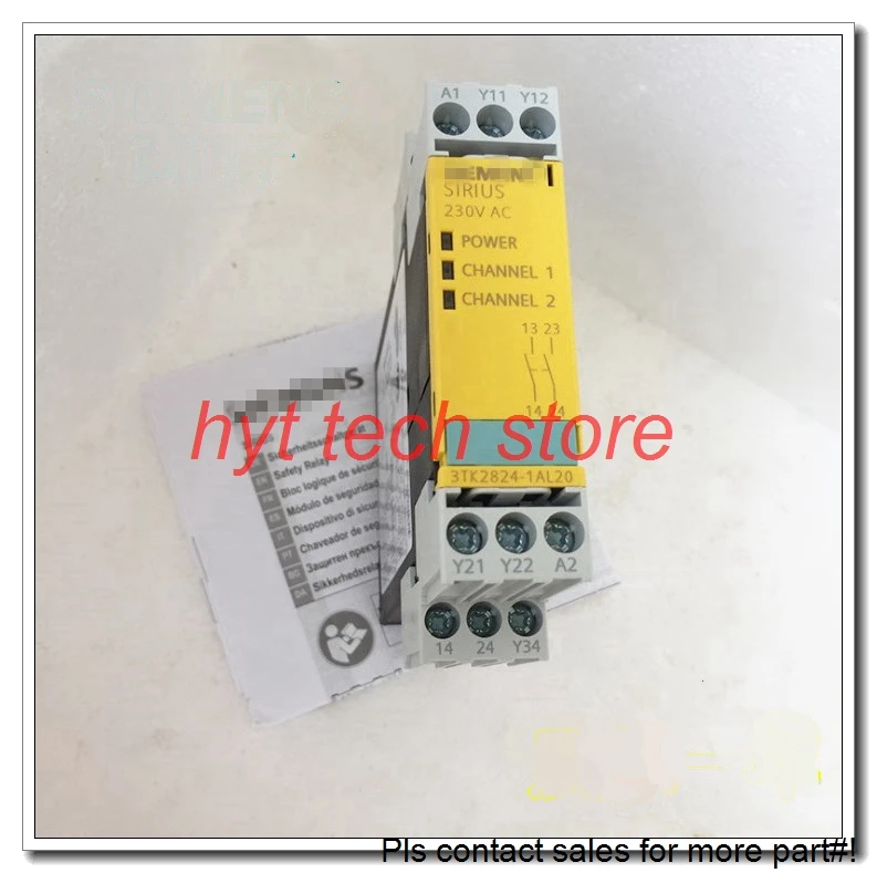 

Original Safety relay 3TK2824-1AL20 100% tested working before shipment