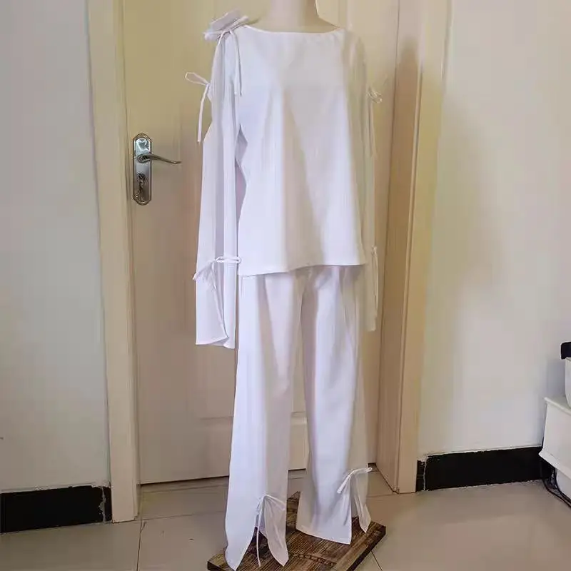 

Alien Stage ivan Game Cosplay Costume Outfit Loose Tops Pants Halloween Costumes for Women Man Full Sets Party Clothing Gift