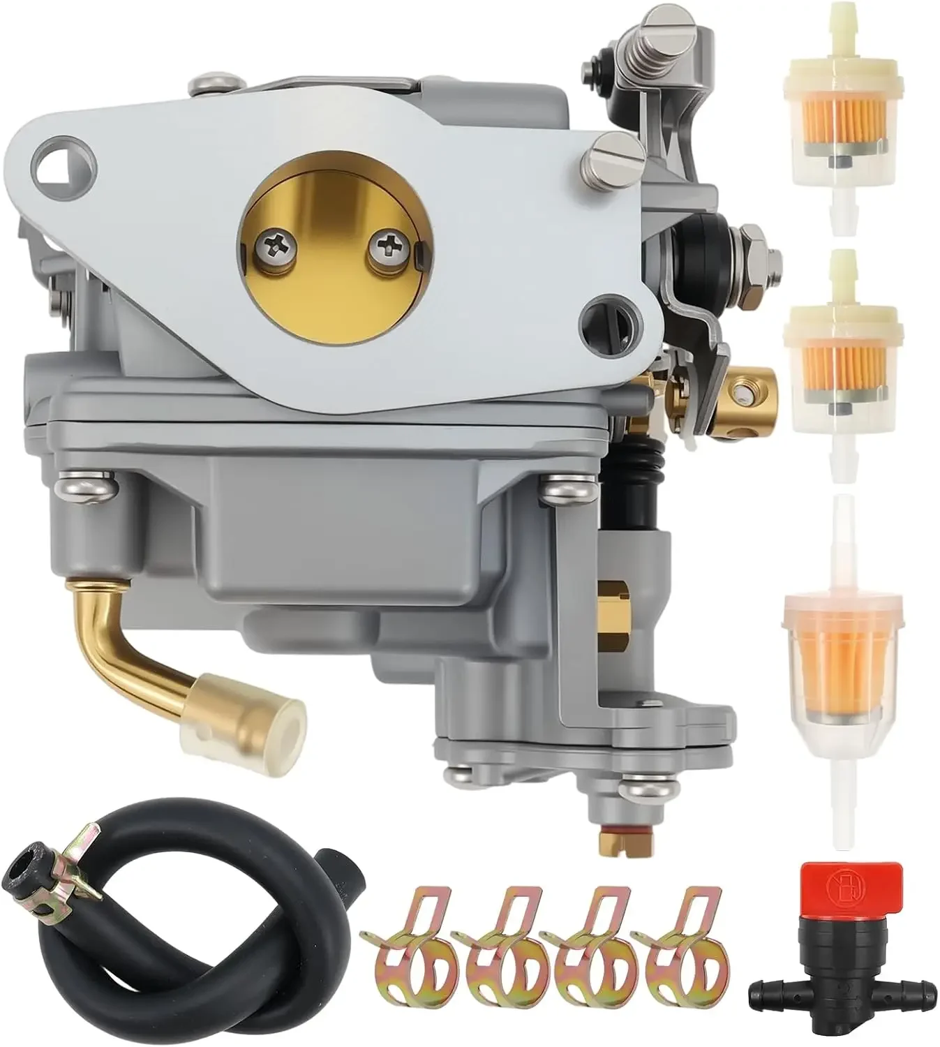 For Boat Carburetor for Mercury Mariner Mercruiser 8HP 9.9HP 4-Stroke 209cc Outboard Engine Replaces 3303-895110T01 3303-895110T