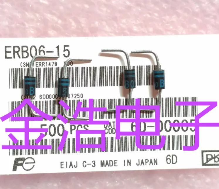 1Pcs/Lot , ERB06-15   DO-41 1A 1500V   ,New Original Product New original  fast delivery