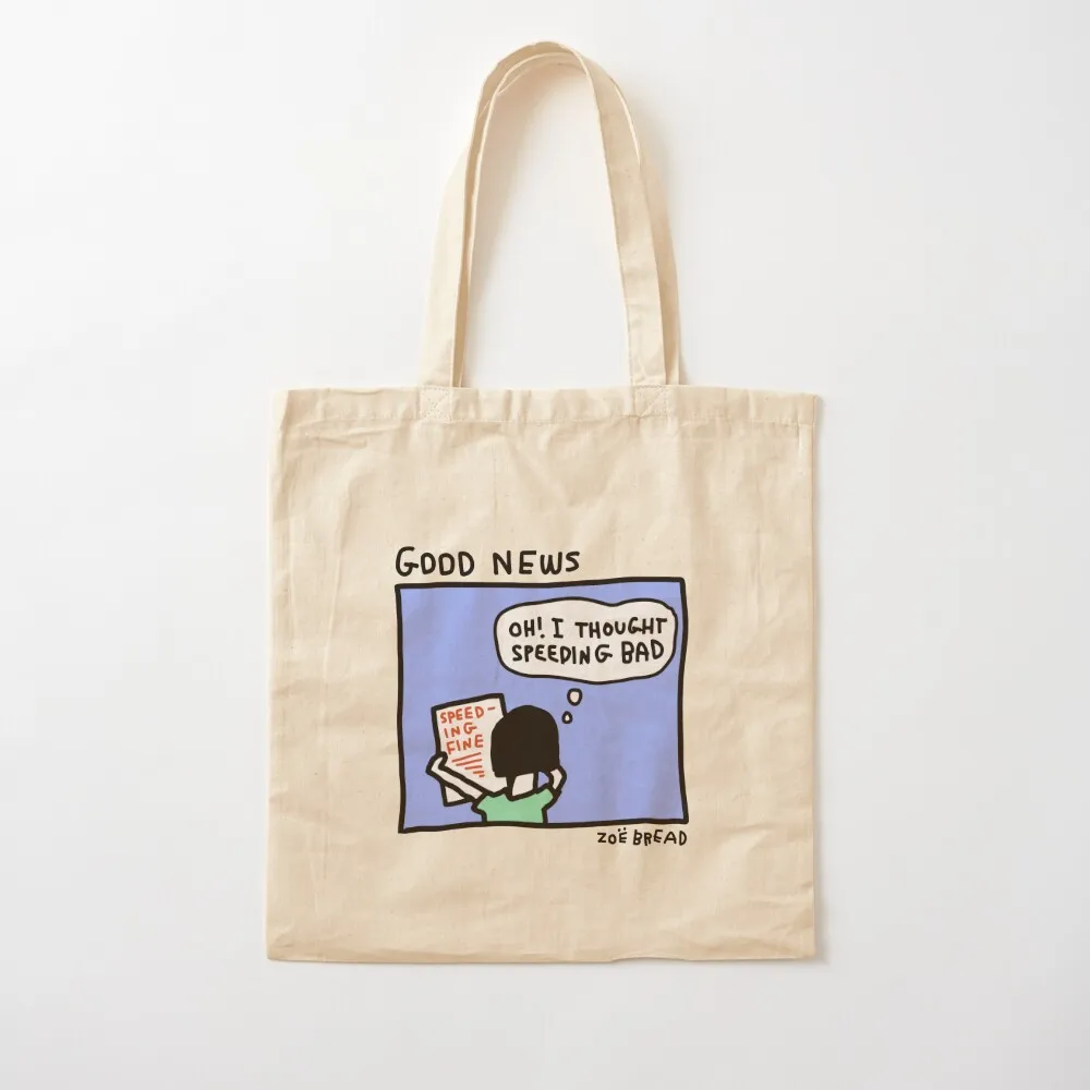

speeding a-okay Tote Bag cute pouch bag Canvas shoulder bag female eco folding