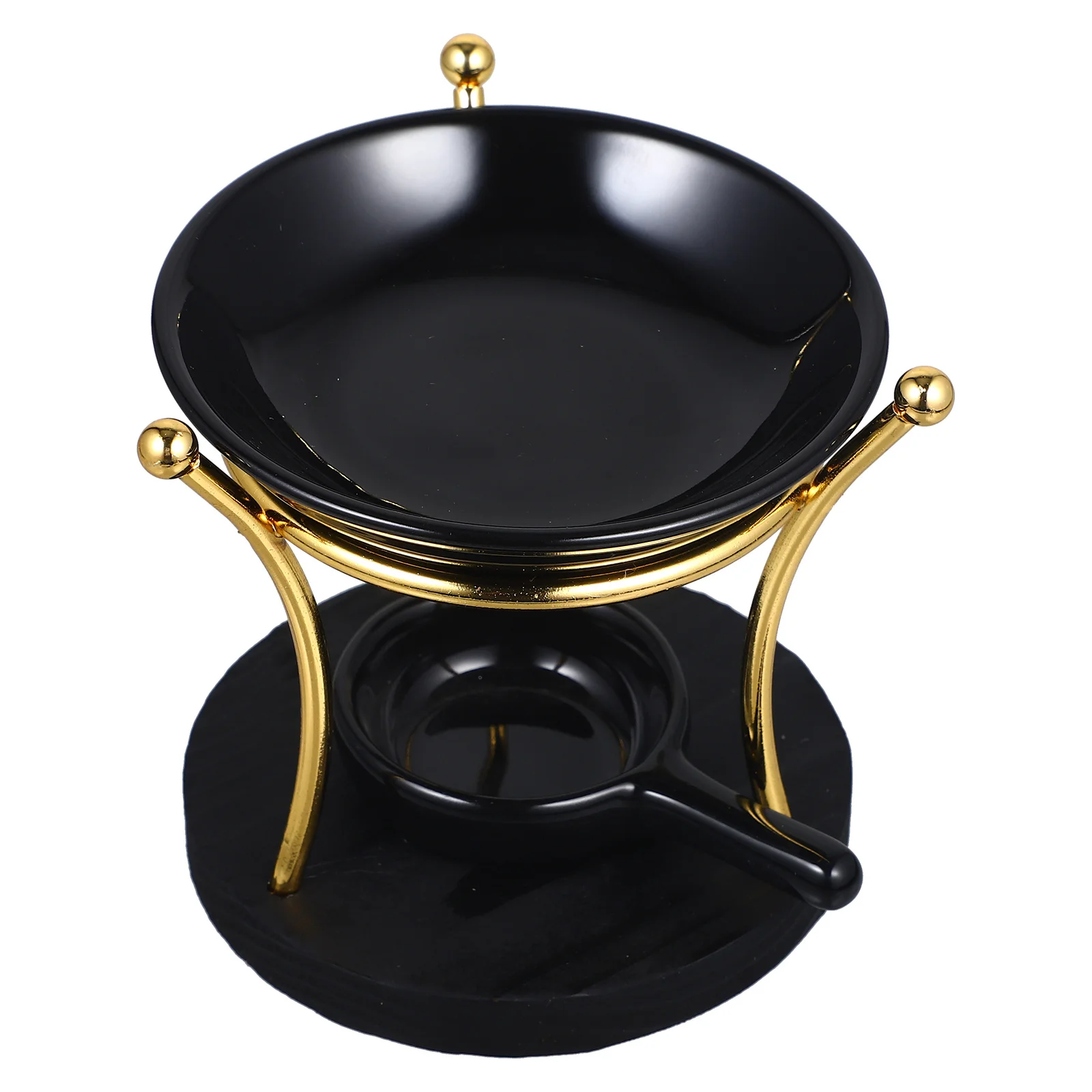 

1pc Ceramic Tealight Essential Oil Burner Aroma Diffuser Wax Melt Warmer For Home Office Bedroom Living Room Decor Incense