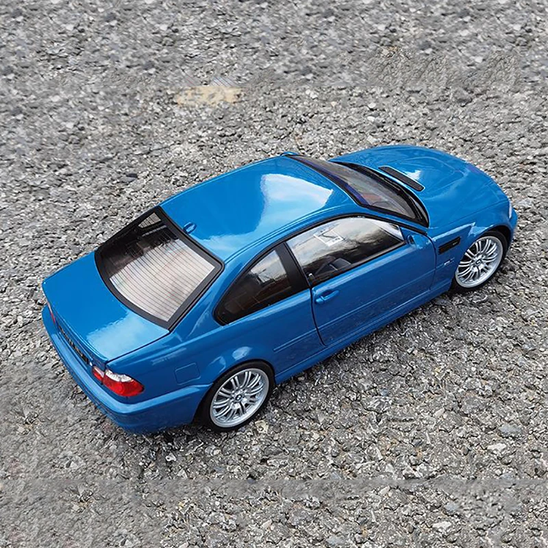 Solido 1:18 Legierung Doppeltür E46 M3- LAGUNA BLUE-2000 Legierung Doppeltür S 1806502