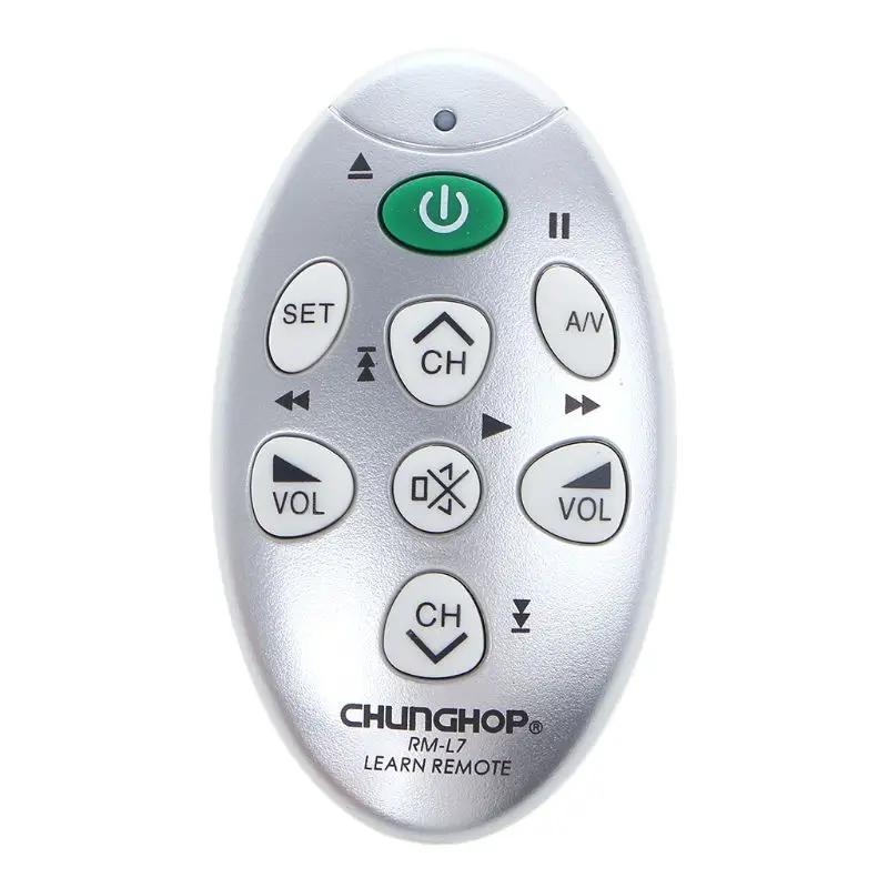 Universal Remote Control with 7 Large Buttons Learning Controller RM-L7 for TV/SAT/VCD/ VCR DVD CBL