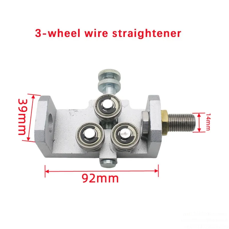Robot Welding Straightener 3-Wheel 5-Wheel Bidirectional Straightener Barrel Welding Wire Straightener