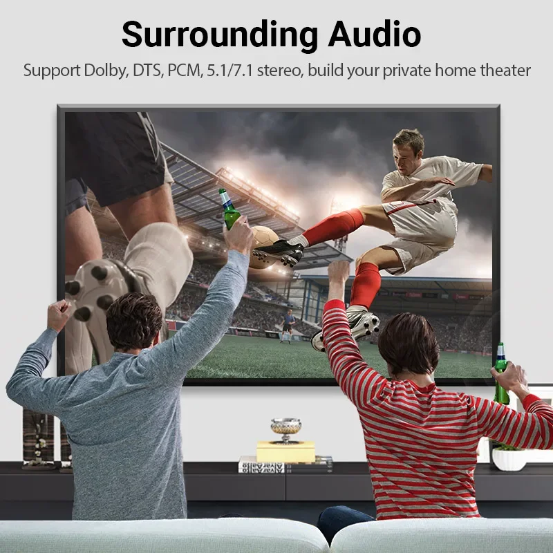 Vention Digital Optical Audio Cable Toslink SPDIF Cable 1m 2m 5m for Amplifiers Blu-ray Xbox PS4 Soundbar Optical Cable Coaxial