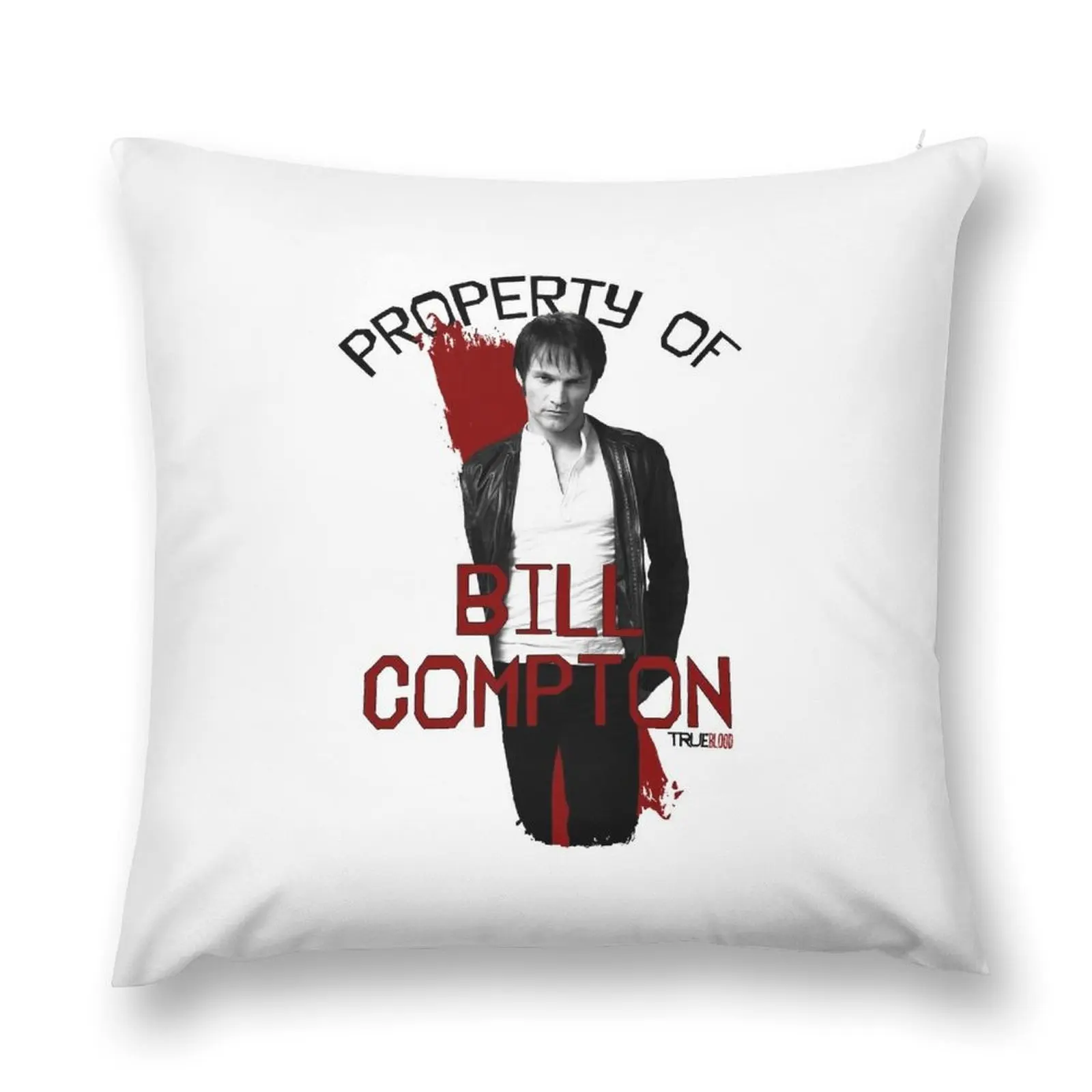 Property of Bill Compton Throw Pillow Cushions pillow cover luxury Christmas Pillows Sofa Cushions pillow