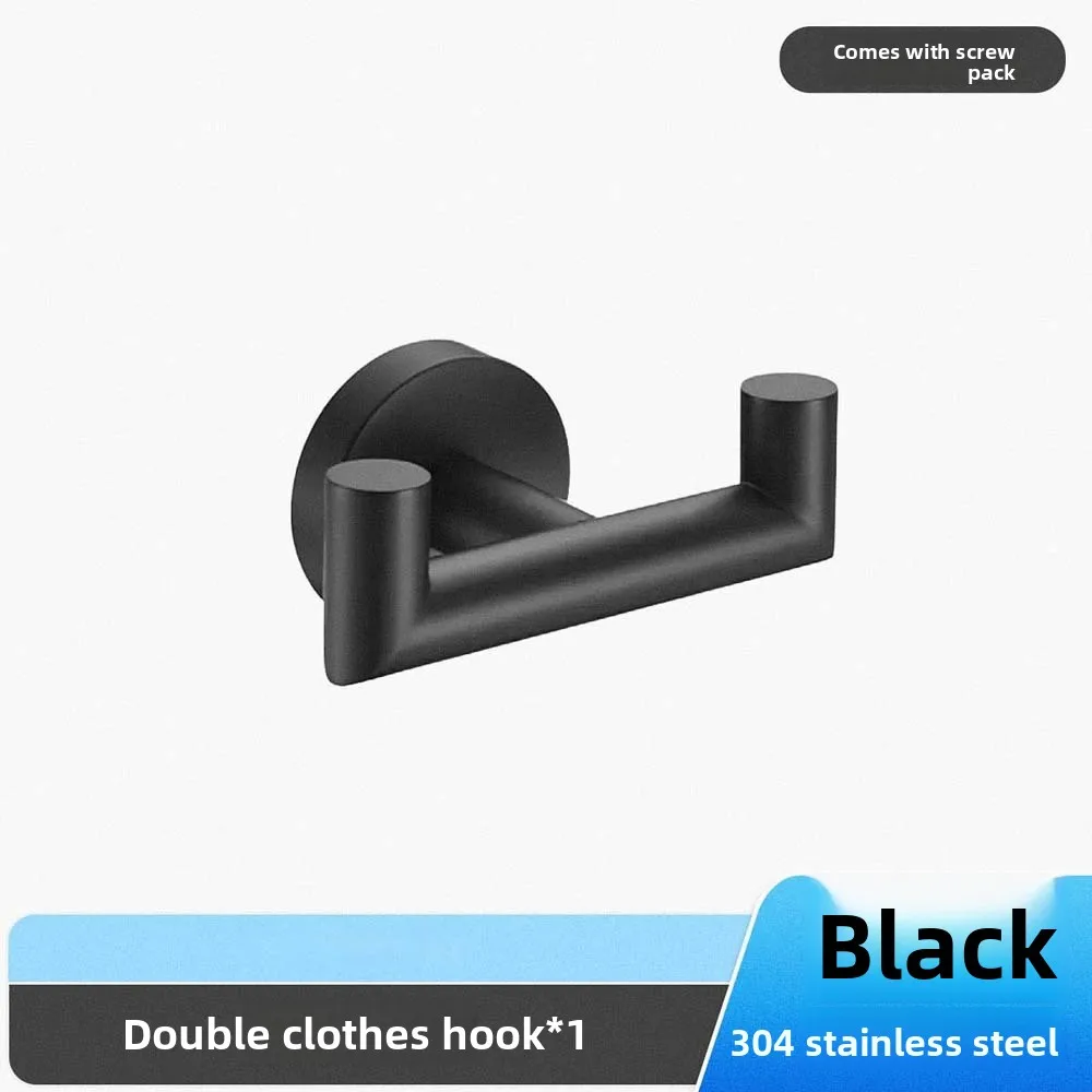 

Стеллаж для хранения, настенный крючок для одежды, домашний декор, халат/кепка, вешалка для полотенец для ванной, органайзер для прихожей, нержавеющая сталь