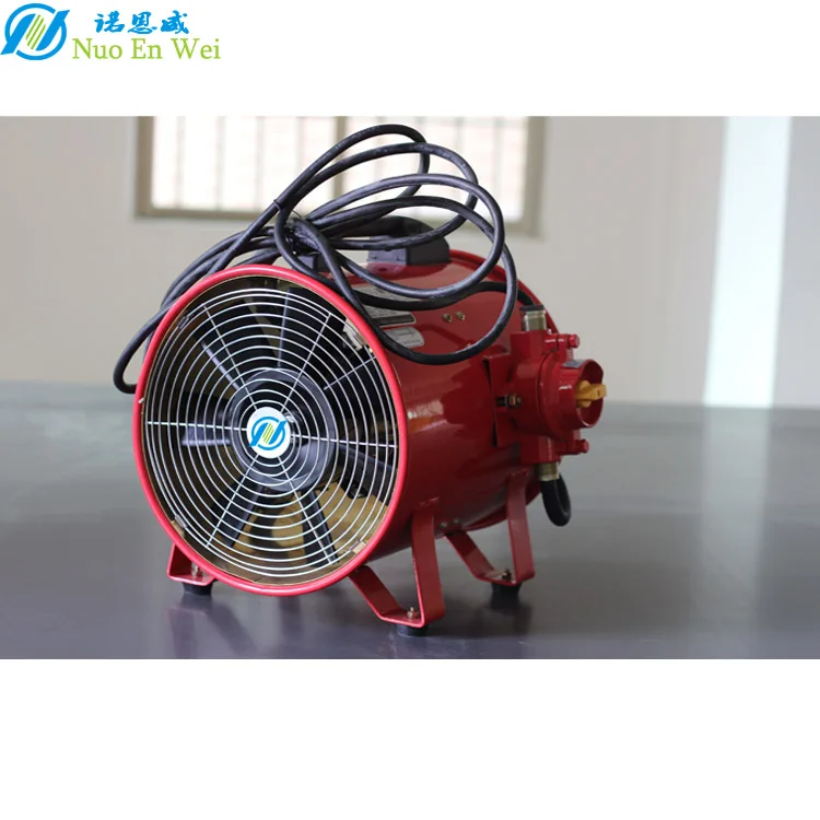 12 Inch portable explosion-proof fan hand push exhaust ventilation fans large volume axial air blower