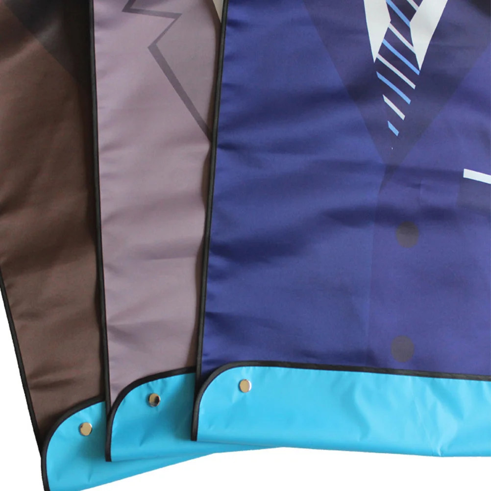 

Waterproof Adult Bib Large Size Soft Skin-Friendly Washable Mealtime Apron For Elderly Patients Caregivers Nursing Homes Stain