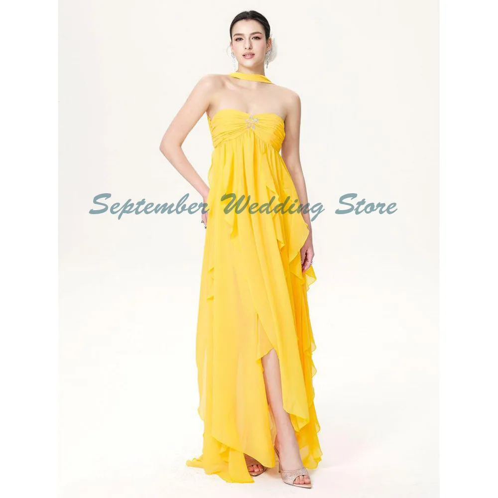 

Elegant International Evening Dresses Women Pleat Floor Length A Line Celebrity Banquet Classic Female Gowns Sexy 2025 Summer