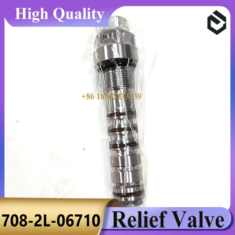 708-2L-06710 708-2L-07710 Main Relief Valve for PC200-7 PC200LC-7 PC210-7 Excavator Parts