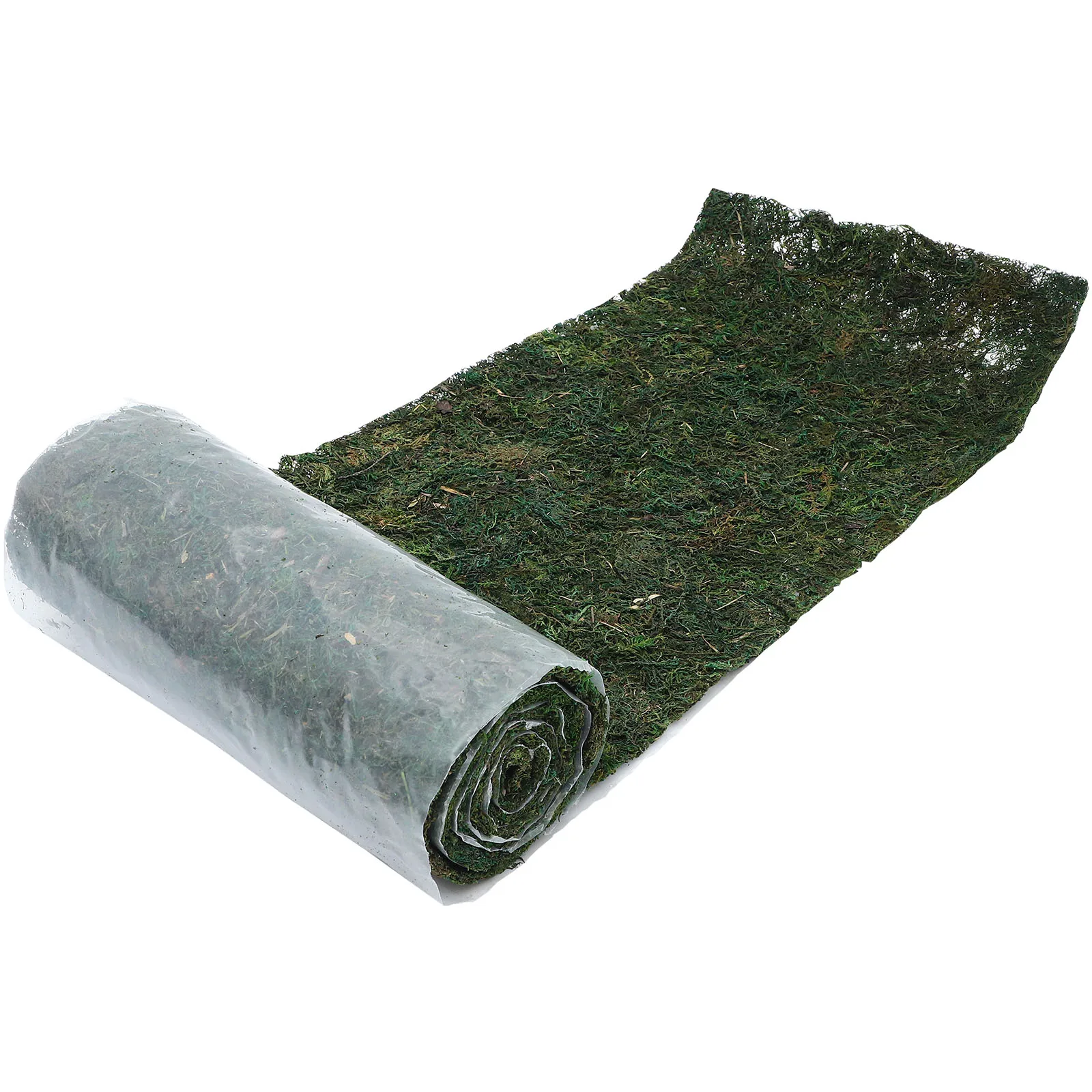 

Artificial Moss 30cmx120cm Simulated Grass Rug Durable Safe Decor Waterproof Heat Cold Resistant Landscaping Indoor