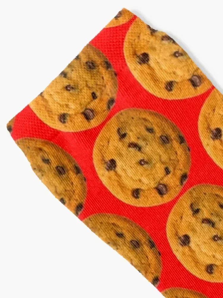 CHOCOLATE CHIP COOKIE Socks cartoon new year Man Socks Women's