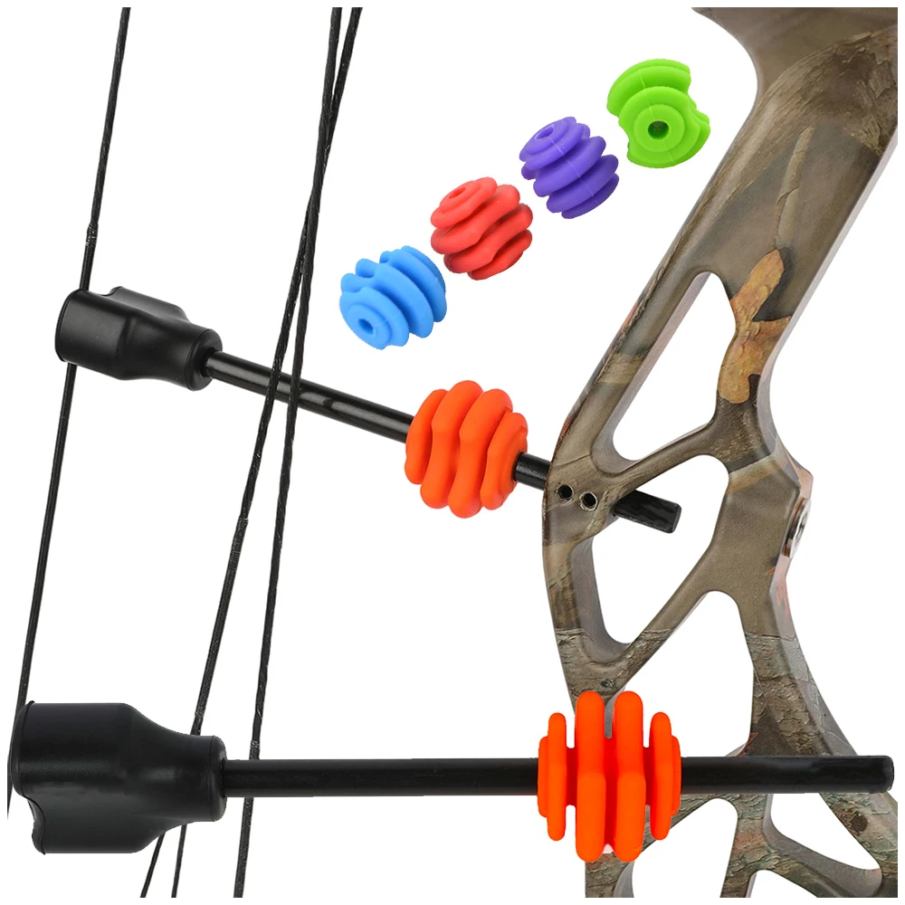 

Archery Bow String Stop Kit High Density Rubber Construction Stop Ball Absorbs Vibration Extends Equipment Service Life