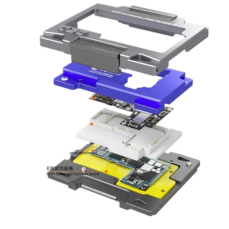 C20 4 In1 Middle Frame Test Fixture For 12 12pro 12promax 12mini Motherboard Upper Frame Layering Testing