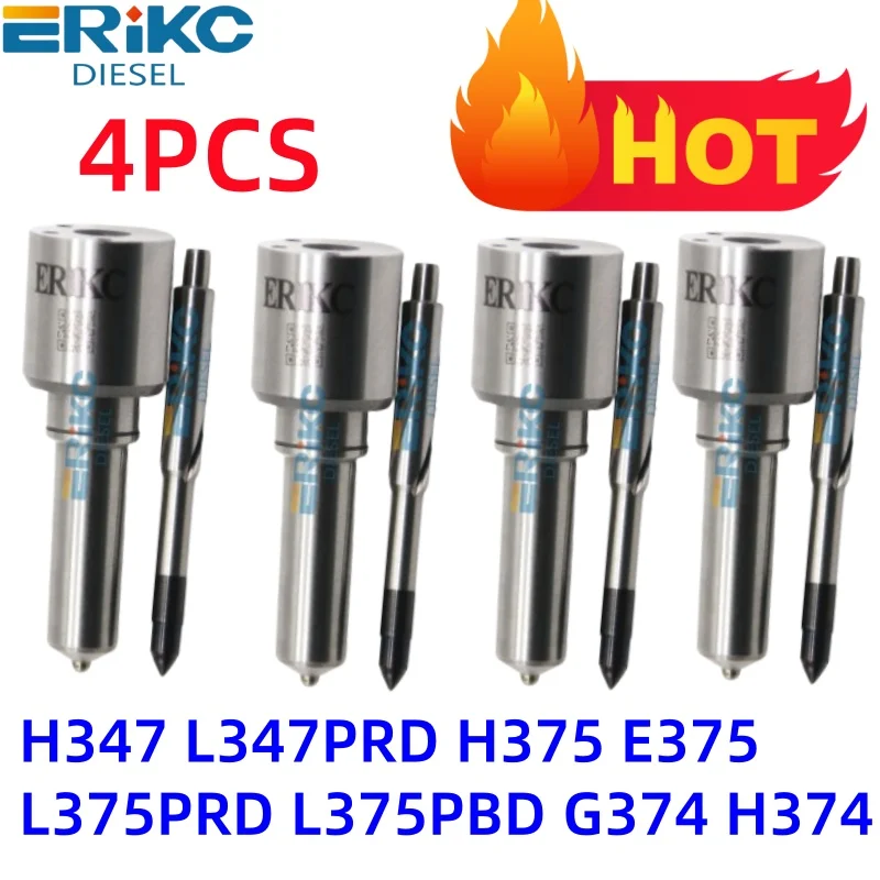 4PCS H347 L347PRD H375 E375  L375PRD L375PBD G374 H374 Common Rail Injector Nozzle for Delphi 28231462 VOLKS- 1.2TDI 03P130277