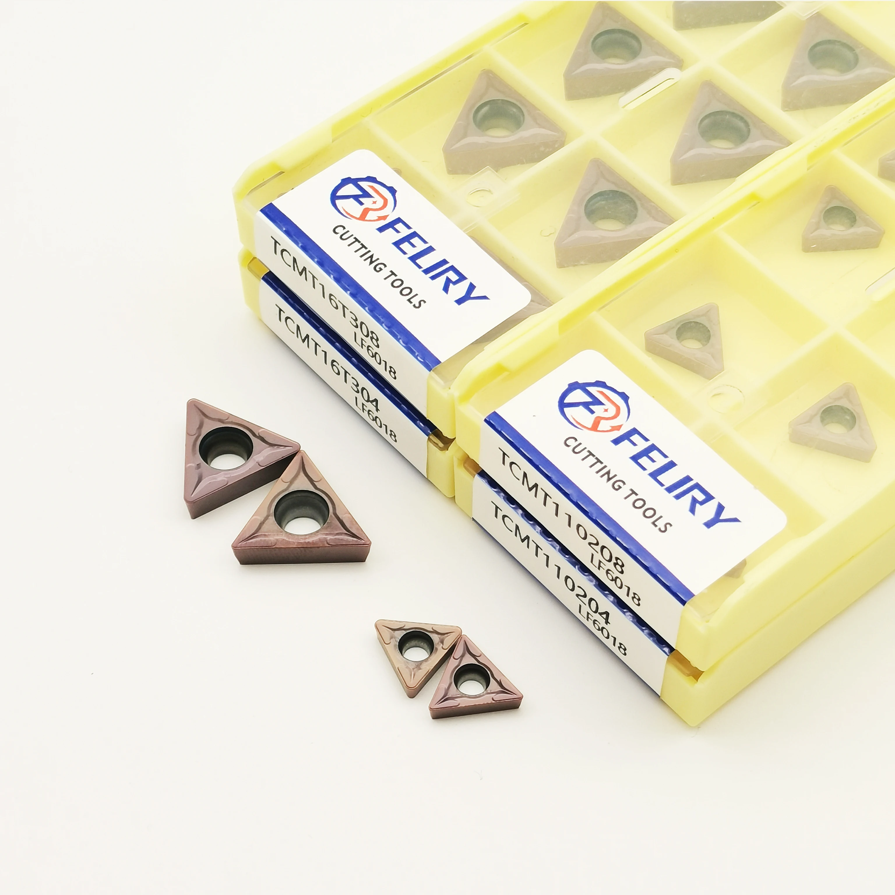 High-quality universal hard alloy cutting tools TCMT110204 08 TCMT16T304 08 LF6018 are suitable for processing stainless steel