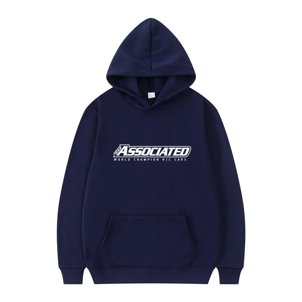 Team Associated Hoodie Unisex RC Car Radio Controlled World Champion Racing On Road Retro Trendy Oversized Sport Sweatshirts