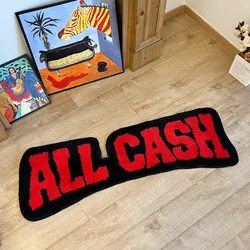 LAKEA All Cash Tufted Rug 3D Anime Rugs Floor Safety Pad Aesthetic Home Room Winter Warm Decor For Teen Room Cool Purple Mat