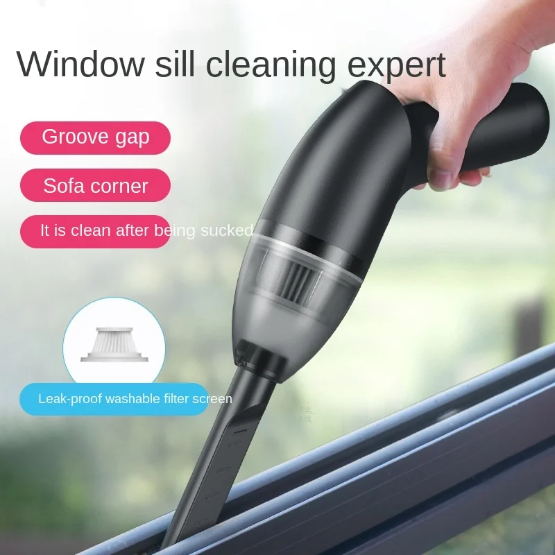 

Portable Handheld Vacuum Cleaner Window Vacuum Cleaner Desktop Keyboard Cleaner Large Suction Wireless Vacuum Cleaner