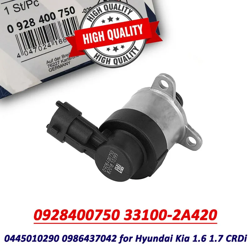 NEW 0928400750 33100-2A420 Fuel Injection High Pressure Pump Regulator Inlet Metering Control Valve For HYUNDAI KIA 1.6 1.7 CRDi