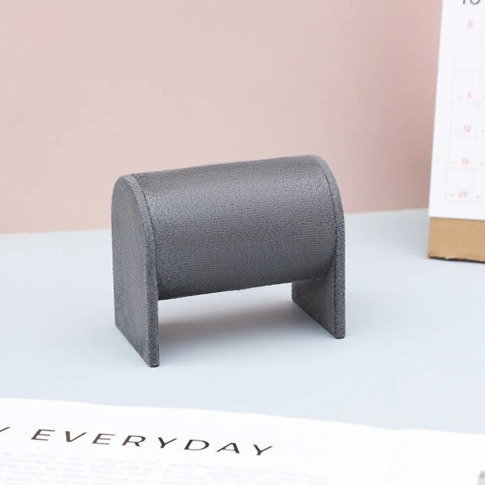 Velvet Pillow Jewelry Display Stand Multipurpose Solid Color Watch Bracelet Display Stand Convenient Lightweight