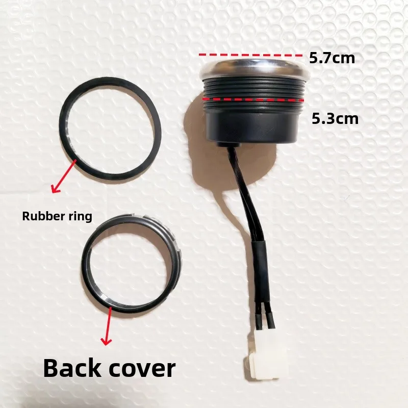 

Tractor, harvester, forklift, engineering modification accessories, electronic voltmeter, round, small, waterproof and shockproo