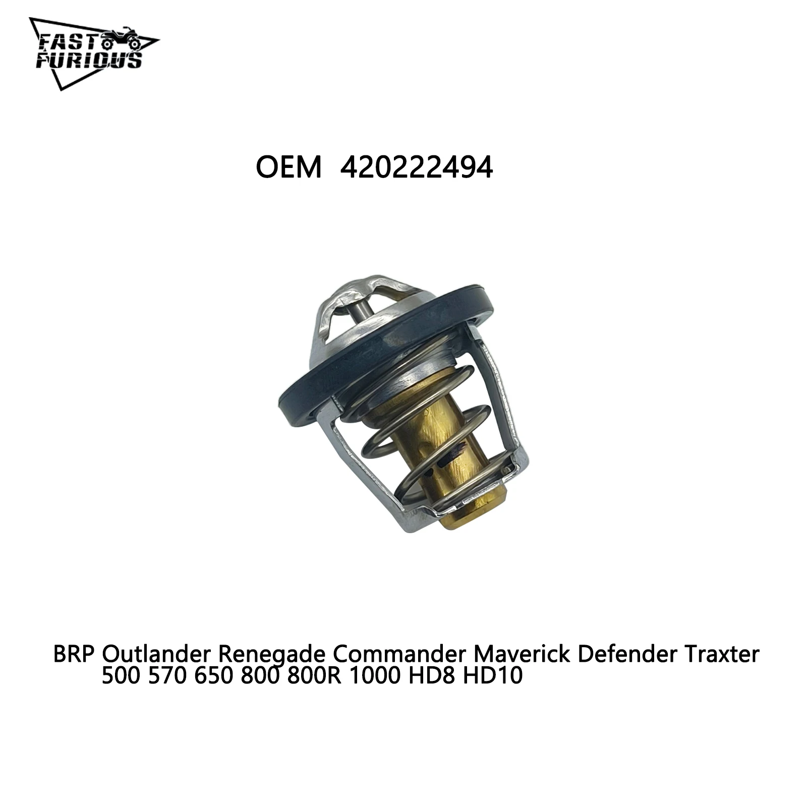 Thermostat for BRP Outlander Renegade Commander Maverick Defender Traxter 500 570 650 800 800R 1000 HD8 HD10 420222494