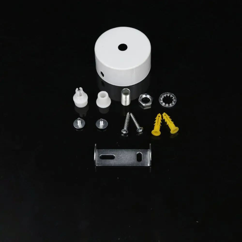 Iron Ceiling Canopy Plate For Hanging Lamp Base Decorative Hardware Mount Bracket Accessory Kit For Home Lighting