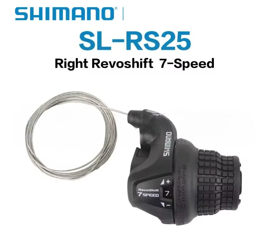 Shimano Tourney SL RS25 Revoshift Grip Bike Twist Shifter Lever 3*6s 3*7s 18S 21s Bicycle Comb with Grips RS35 as RS31 RS36 view 3