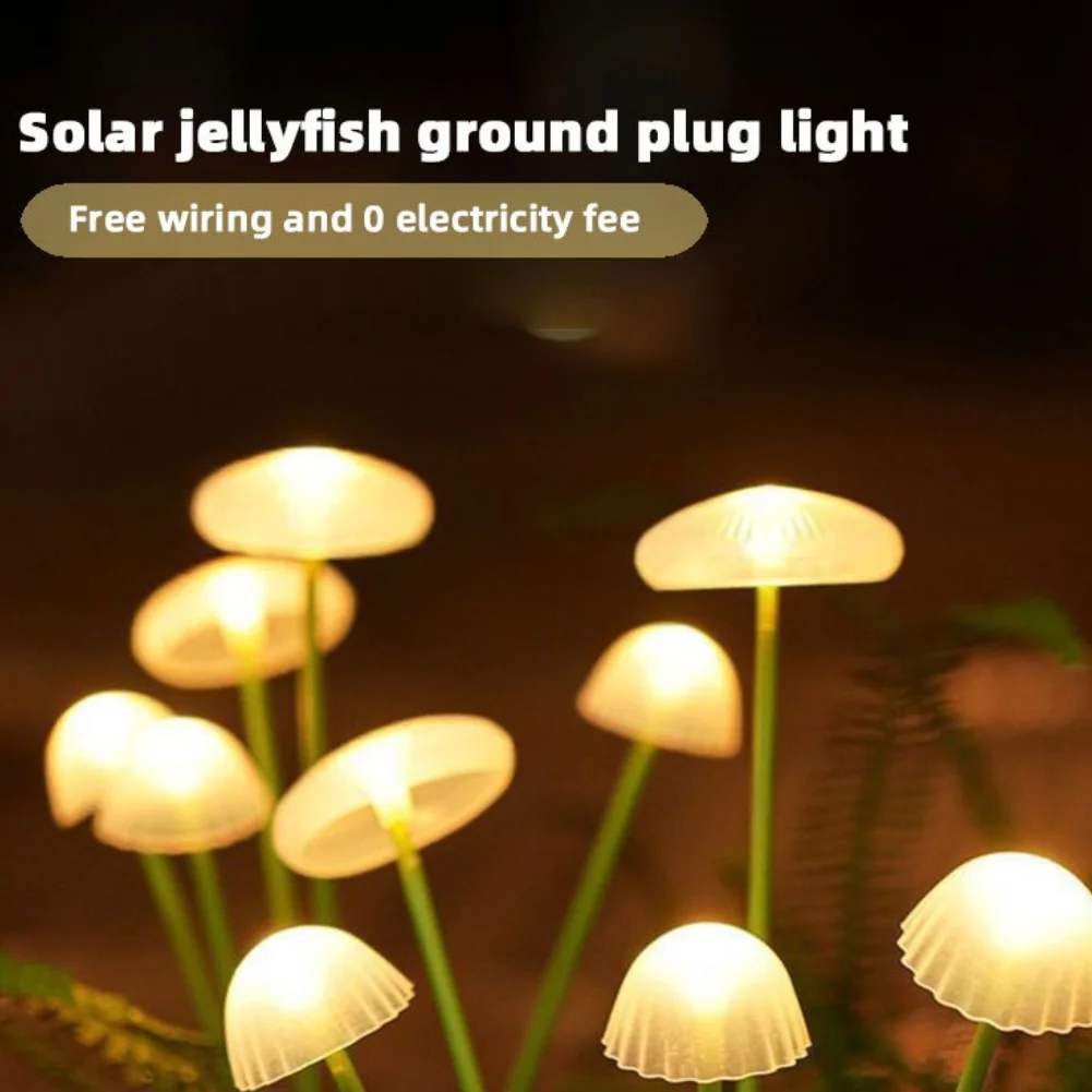 

Garden Lighting 32LED Outdoor Decor Easy To Install Flexible Wire Supports Metal And Plastic Construction 4 Pieces