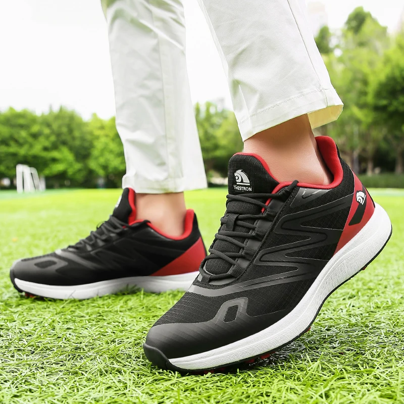 New Men's Professional Golf Sports Shoes, High-quality Oversized Men's Golf Training Shoes Spring Outdoor Walking Training Shoes