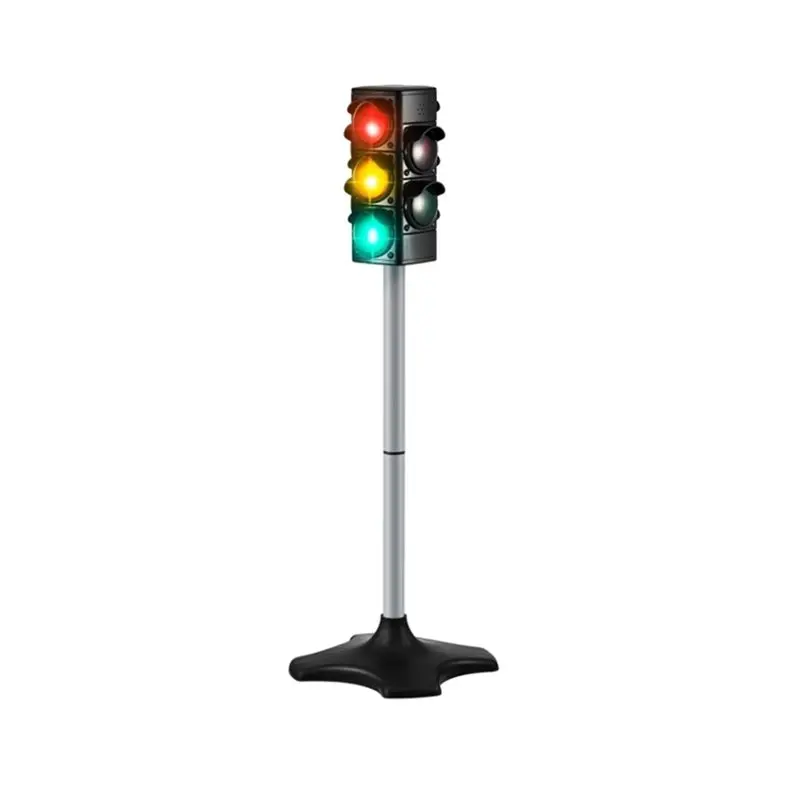 

Pro Gift For Birthday Traffic Light 2In1 Simulation Safety Traffic Indicator Crosswalk Signal With Lights And Sounds