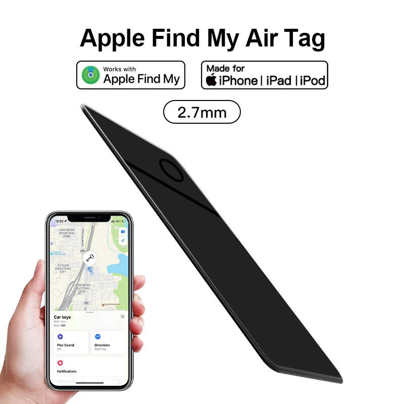 

GPS Smart Tag Key Finder for Apple Airtags find my apple Bluetooth Tracker with Tuya Anti Lost Item Locator for Luggage Suitcase