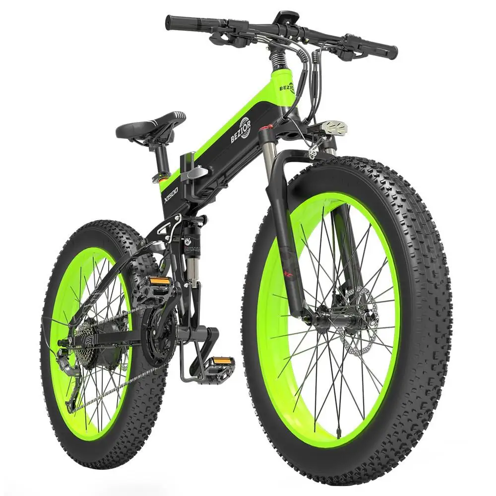 Electric Bike for Adults with 1500W Peak Motor and 48V 20AH Battery Ebike,  LCD Display Commuting Electric Mountain Bicycle