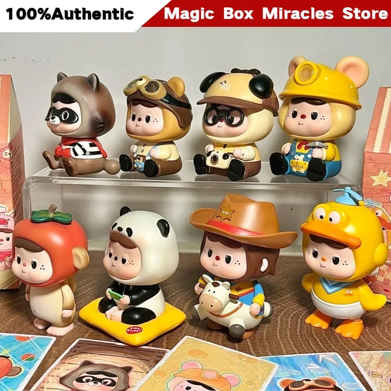Authentic Heyone Black Play Baby Time Commemorative Photo Album Series Blind Box Figure Trendy Toy Cute Doll Gift Ornament - view 2