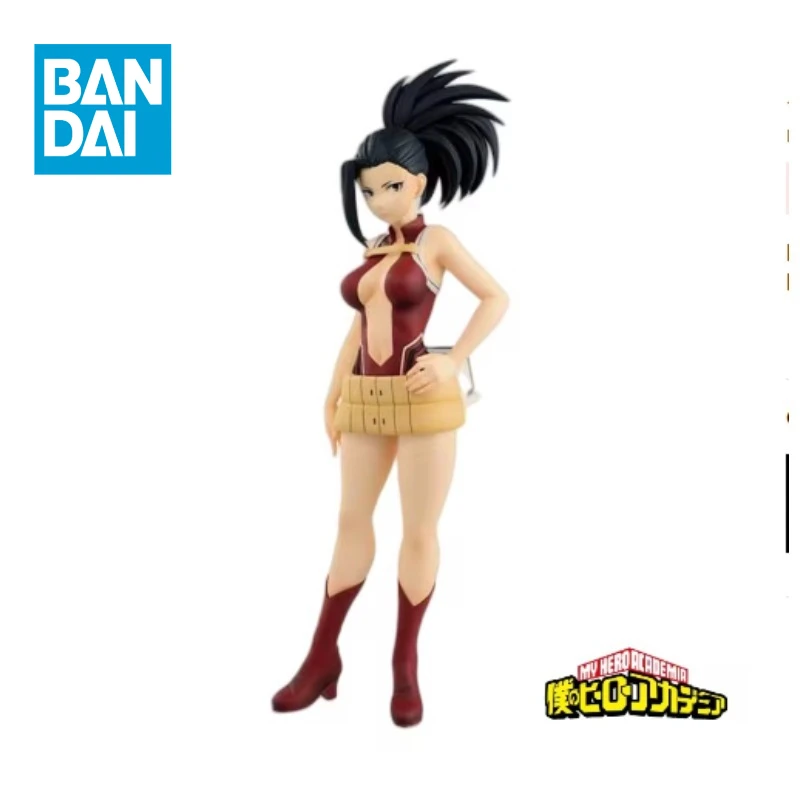 

In Stock My Hero Academia Yaoyorozu Momo Bandai Banpresto Age of Heroes Anime Merchandise Action Figure Toy Collect Ornament