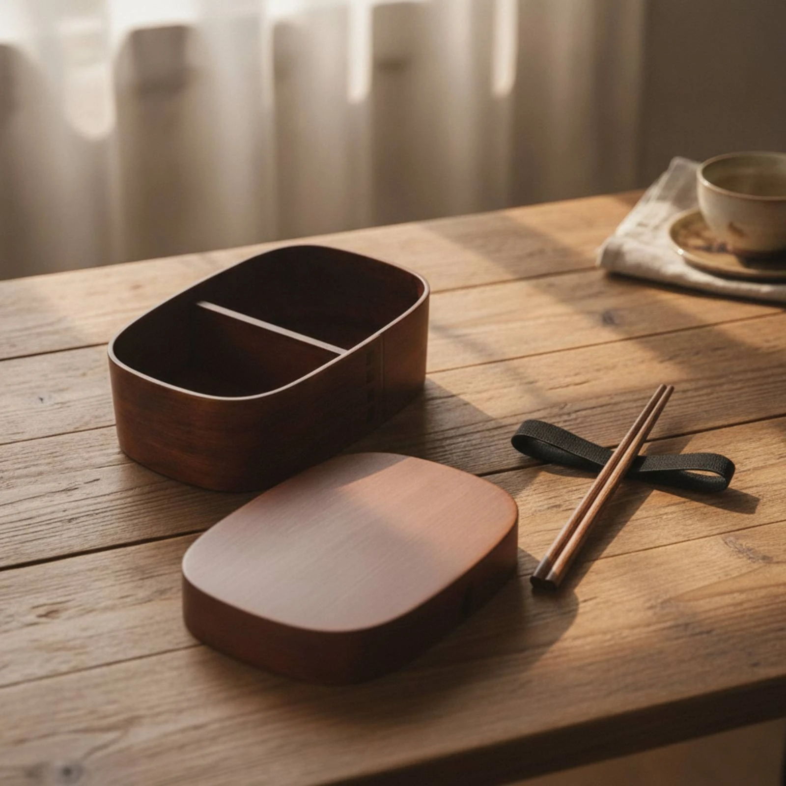Holz-Bento-Box im japanischen – Bento Box Bewertung und Preis