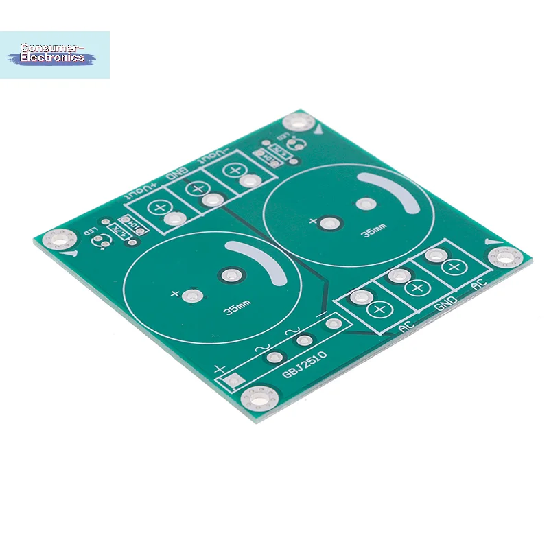 【25A Single AC-DC Audio Amplifier Rectifier Filter Power Supply Board Bare Pcb】 - view 3