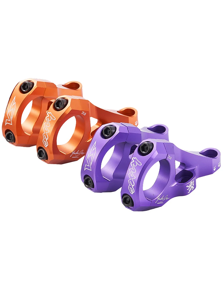 AliExpress KRSEC Bicycle Direct Mount Stem TC4 Mountain Downhill CNC Bike Handlebar Stem 31.8mm DH/AM/FR MTB Bike Cycling Accessories