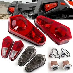1 Pair Motorcycle Rear Brake Stop Tail Lights Lampshade For Polaris Sportsman 500 2005-2013 700 2005-2007 800 2005-2014 ATV UTV