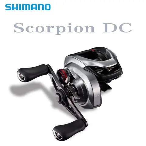 SHIMANO Reel 2021 SCORPION DC Fishing Reel Baitcaster 6.2:1/7.4:1/8.5:1 MGL Spool  7+1BB 5.5kg Power Baitcasting Reels