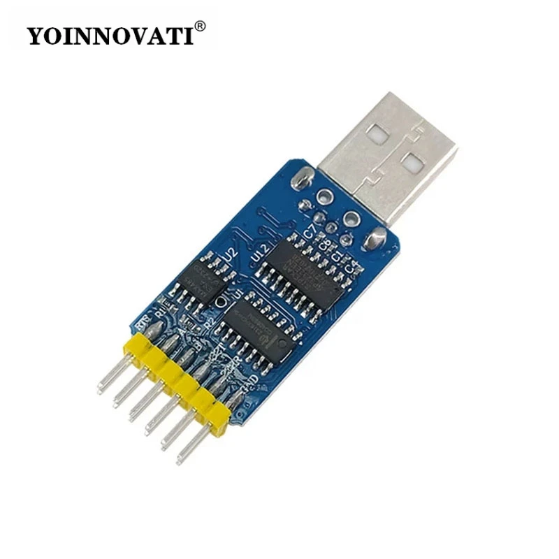 USB CP2102 to TTL RS232 USB TTL to RS485 Mutual Convert 6 in 1 Convert Module Good Serial Adapter for Arduino